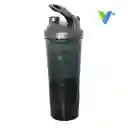 Shaker Botilito Mezclador 600ml / 20oz Negro Claro
