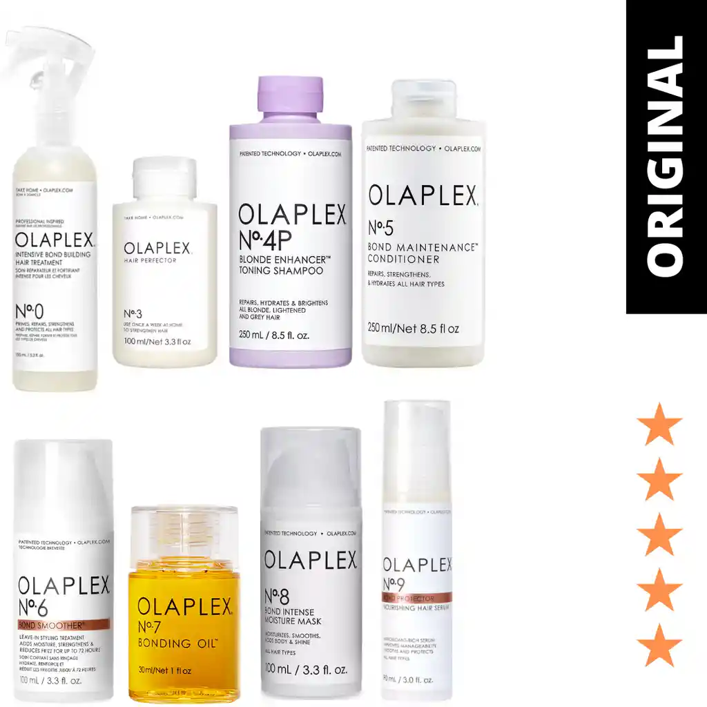 Kit Olaplex Completo Rubios