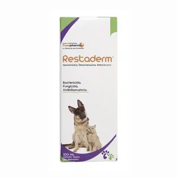 Restaderm Solución Tópica 100ml