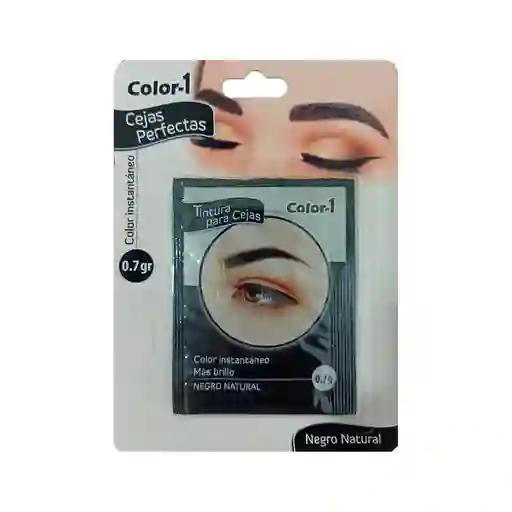 Color-1 Tintura Para Cejas Negro