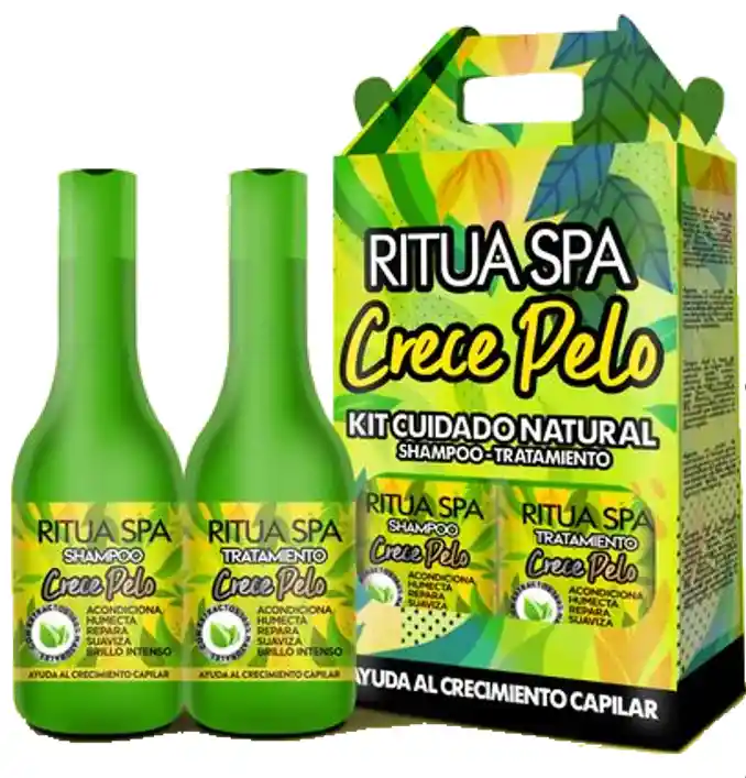  Kit Tratamiento + Shampoo Crece Pelo Ritua Spa LAVOUCHÉ 