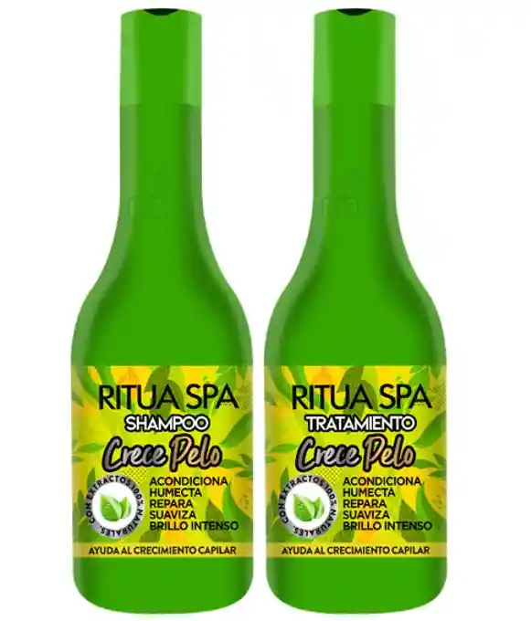  Kit Tratamiento + Shampoo Crece Pelo Ritua Spa LAVOUCHÉ 