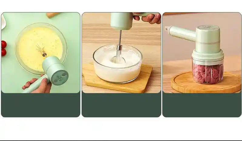 Picador Pistola Eléctrico Batidora