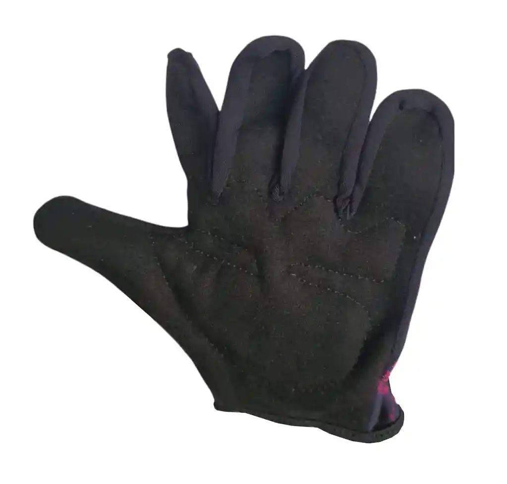 Guantes Para Bicicleta Talla:s Niñas Niños Protección Palma - Fucsia