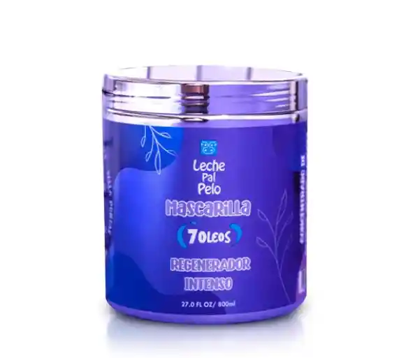 Leche Pal Pelo Mascarilla 7 Oleos Generador Intenso