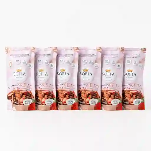 Six Pack Ganolita Keto Fresa