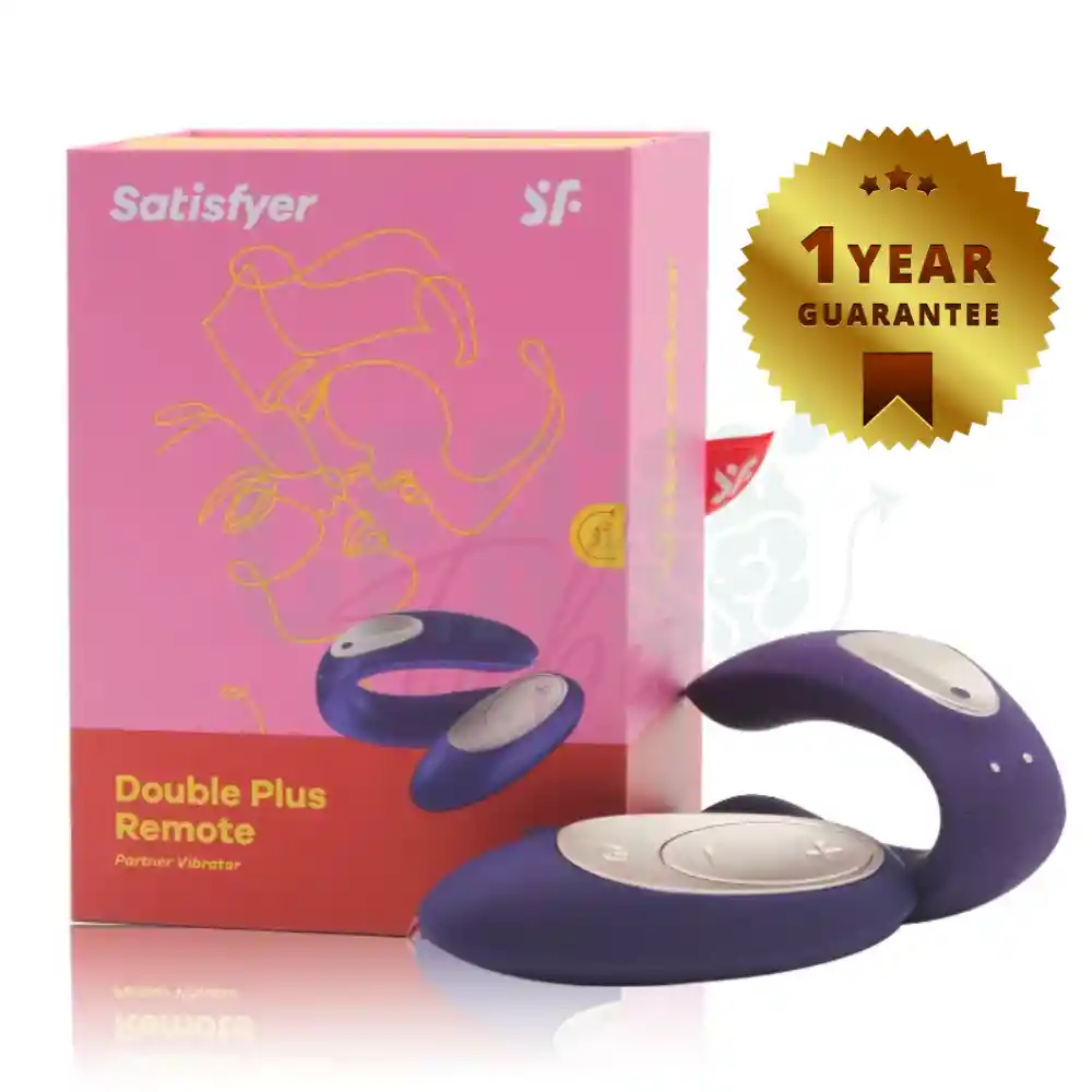  Vibradores  SATISFYER  Double Plus Dildo Juguete Sexual 