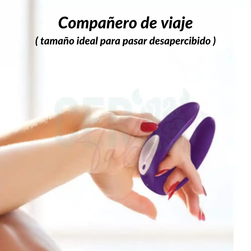  Vibradores  SATISFYER  Double Plus Dildo Juguete Sexual 