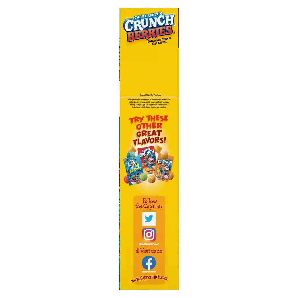 Cereal Captain Crunch Bayas