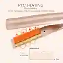 Plancha Profesional Dorada Rizos Y Lisos Con Cable Giratorio