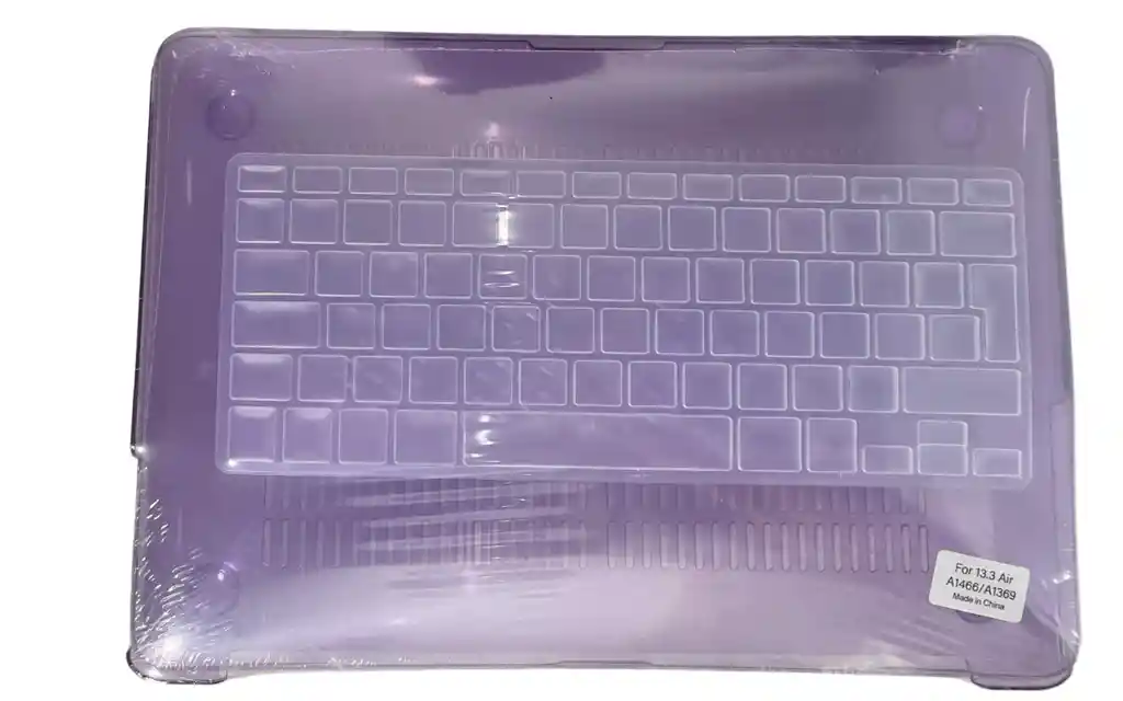 Carcasa Case + Protector Para Macbook Air 13 A1466 / A1369 Crystal Purple