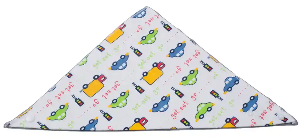 Baberos Bandana Niñas Paq 5 Unidades