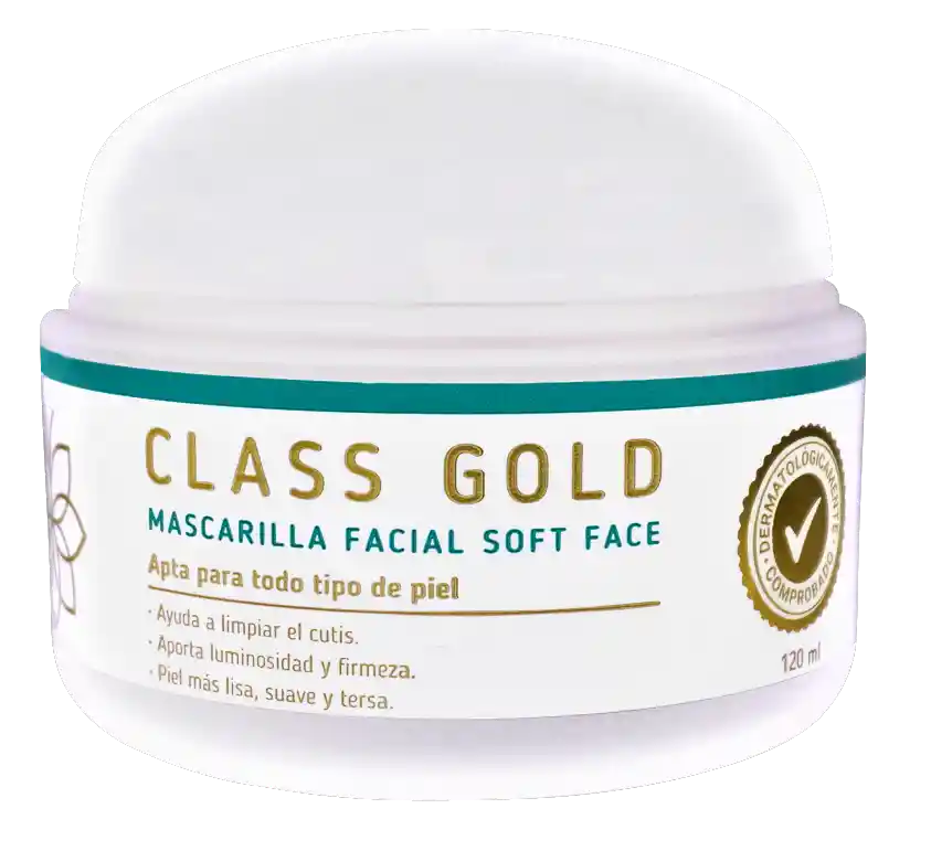  Mascarilla Facial Soft Face CLASS GOLD 