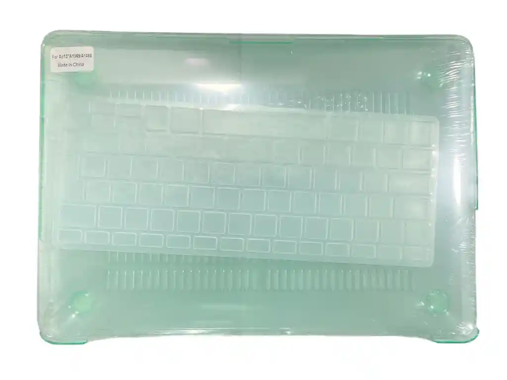 Carcasa Case + Protector Para Macbook Air 13 A1466 / A1369 Crystal Green