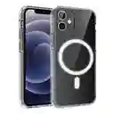Estuche Rígido Transparente Para Iphone 11 Compatible Con Magsafe
