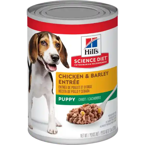   Hills  Cachorros Pollo Y Cebada 370G  Alimento Humedo 