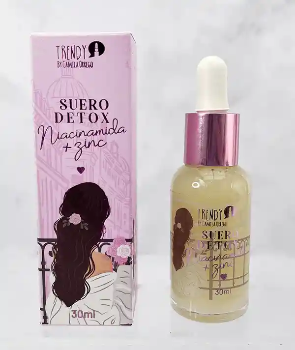  Suero Detox Niacinamida  TRENDY  Skincare 30Ml 