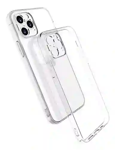 Estuche Para Iphone 11 Pro Max Con Proteccion Camara Transparente