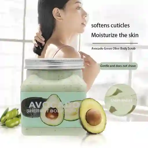 Exfoliante Corporal Y Facial De Aguacate 500 Ml