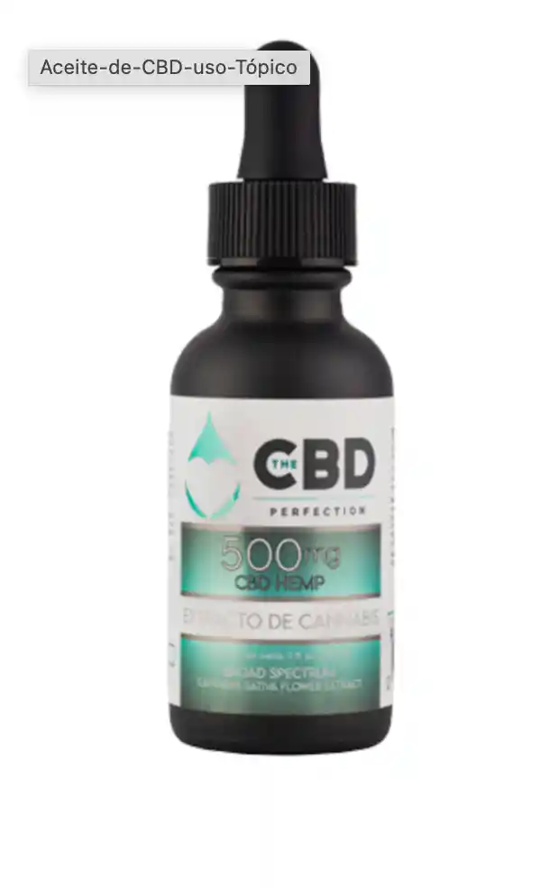 Aceite De Cbd Uso Tópico Facial