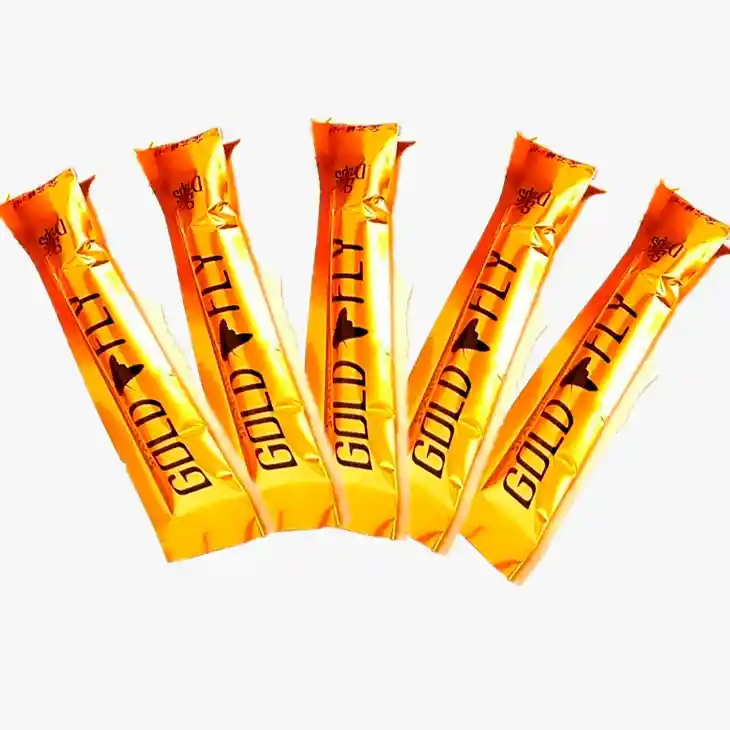 Potenciador Femenino Gold Fly X 5 Unidades Viagra Líquido Natural Importado