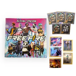 Álbum Free Fire+ 100 Láminas Autoadhesivas