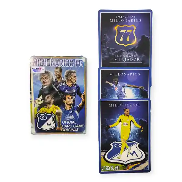 50 Sobres De Cartas Millonarios Fc Coleccionables