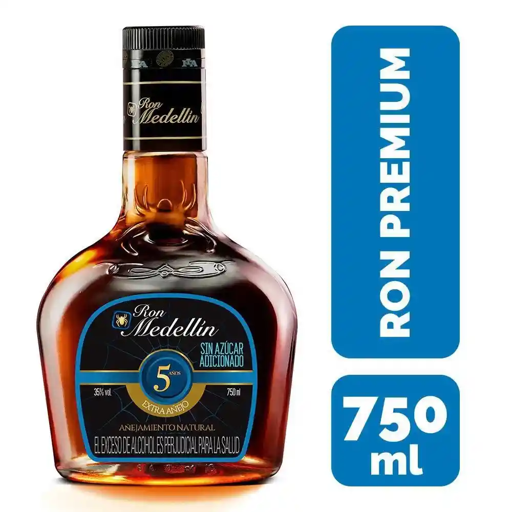 Ron Medellin 5años 750ml