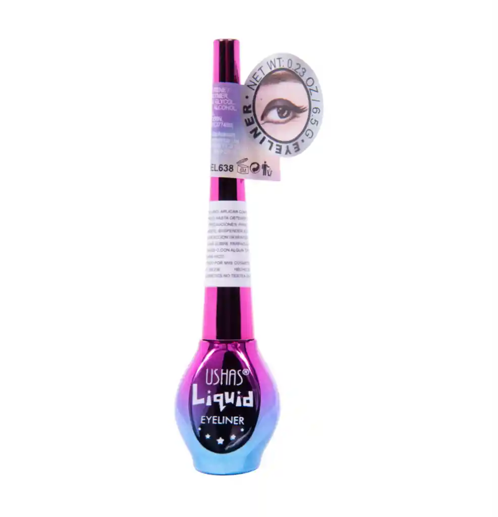  Delineador Liquido Pink Glamour  USHAS  