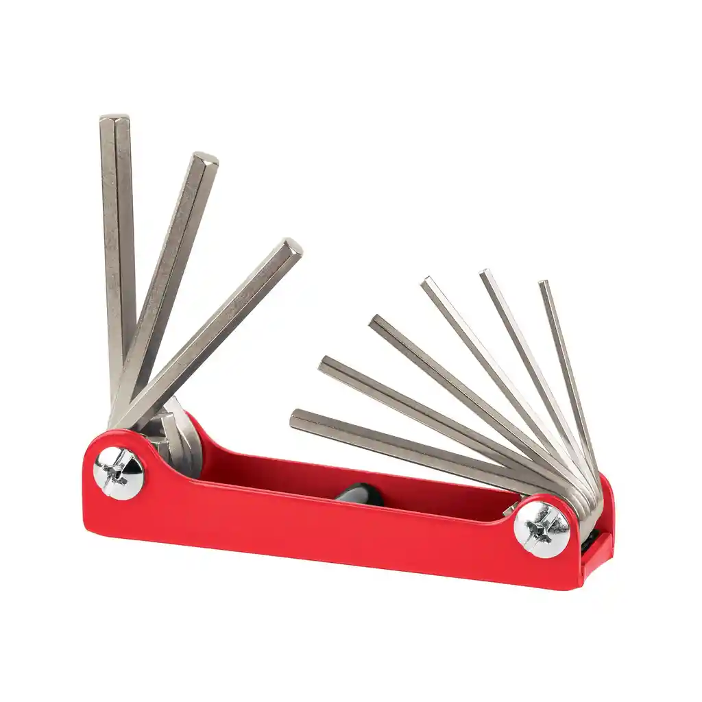 Juego De 9 Llaves Bristol (allen) En Milimetros Tipo Navaja Truper