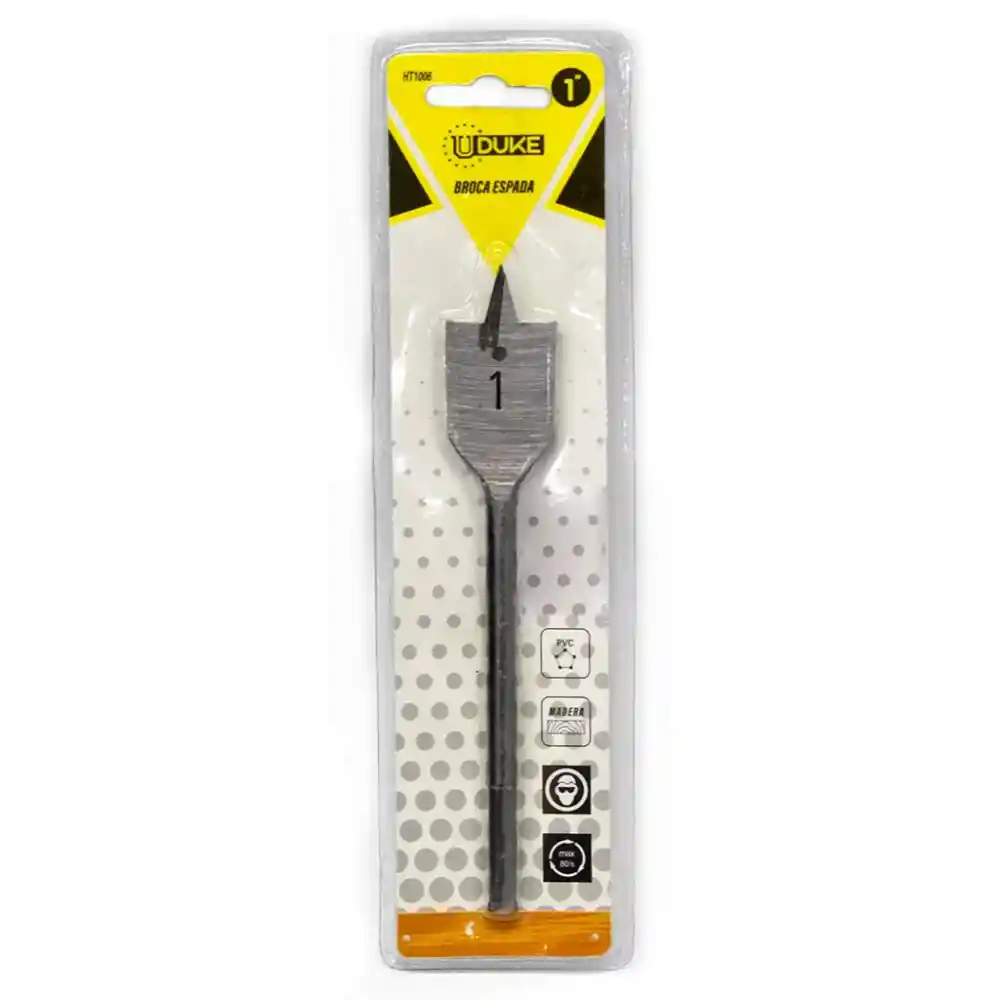 Broca Espada Para Madera 1 Pulgada