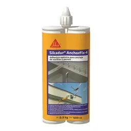 Sikadur Anchorfix-4 Adhesivo De Anclaje De Varillas Y Pernos 600ml