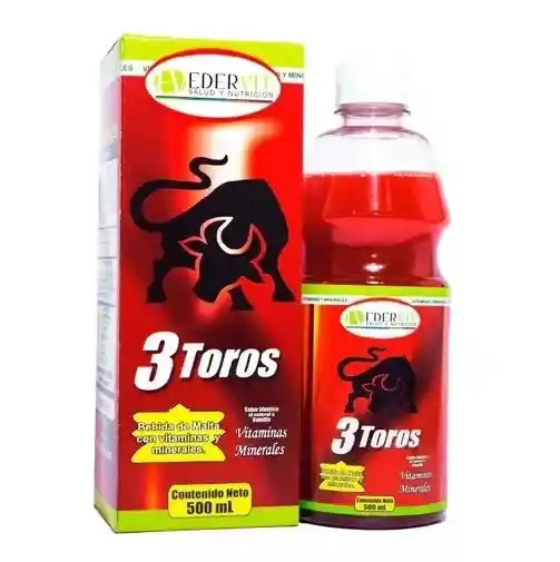 3 Toros Jarabe Energizante