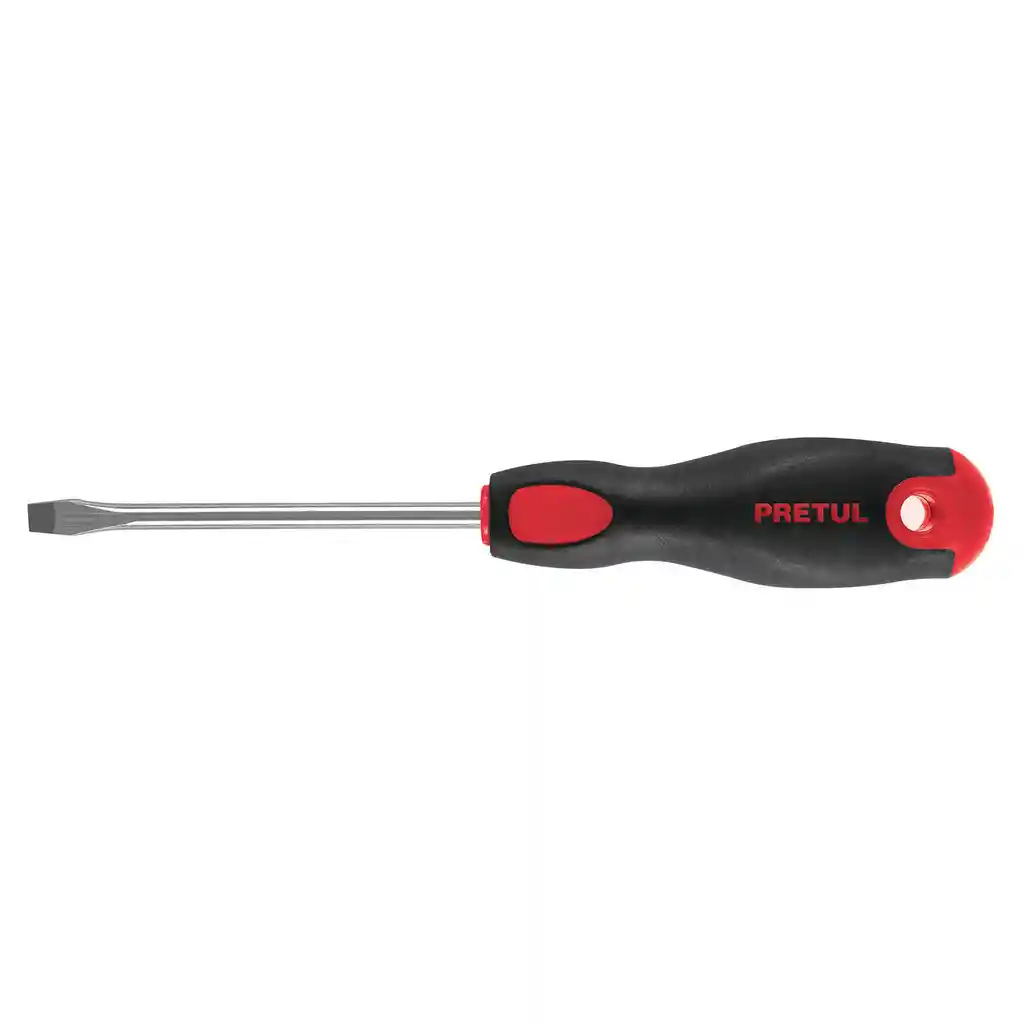 Destornillador Punta Pala 1/4'' X 4'' Mango Comfort Pretul