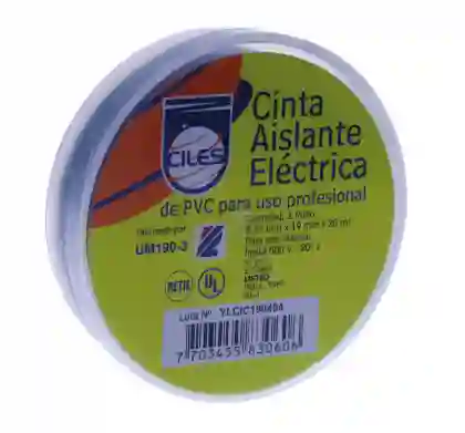Cinta Aislante Profesional De 20 Metros Negra Ref 842306