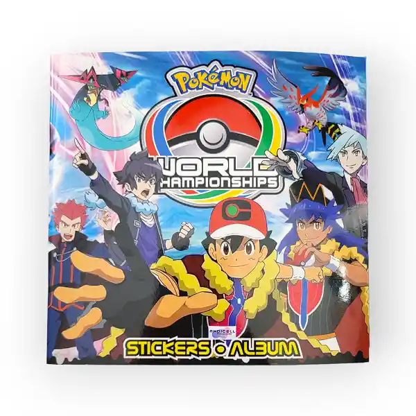 Álbum Pokemon World Championships + 100 Láminas Autoadhesivas