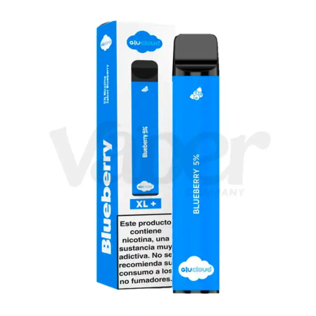 Vape Glucloud Xl Blueberry 2500 Puffs