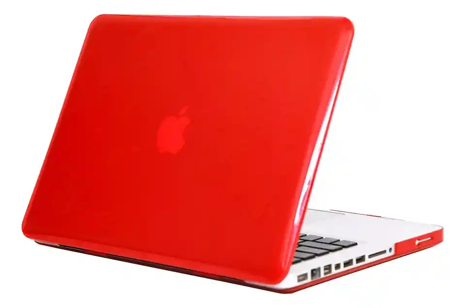 Carcasa Case + Protector Para Macbook Pro 13 A1278 Español Red