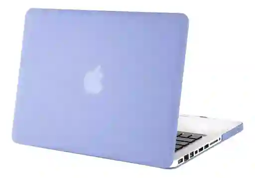 Carcasa Case + Protector Para Macbook Pro 13 A1278 Español Serenity Blue