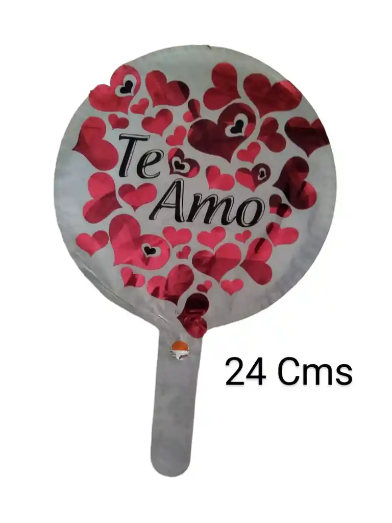 Globo Metalizado 24 Cms Te Amo