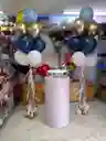 2 Bouquet De Globos Con Helio