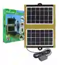 Panel Solar Cl-670 Viajero 6v 7w Puerto Usb Carga + Estuche