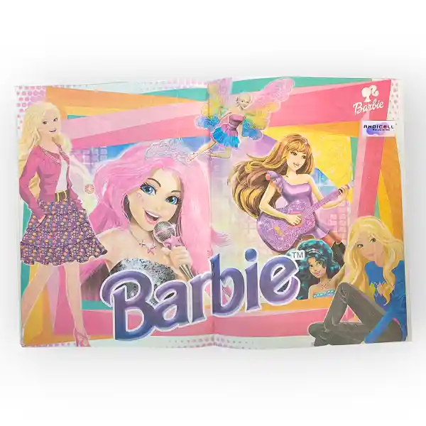 Cartilla Colorear Barbie El Abecedario
