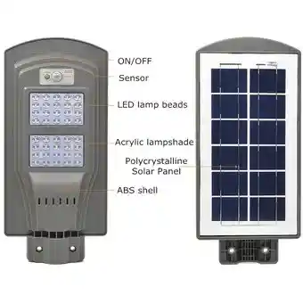 Lámpara Solar Exterior 4ow Con Sensor Cl-140