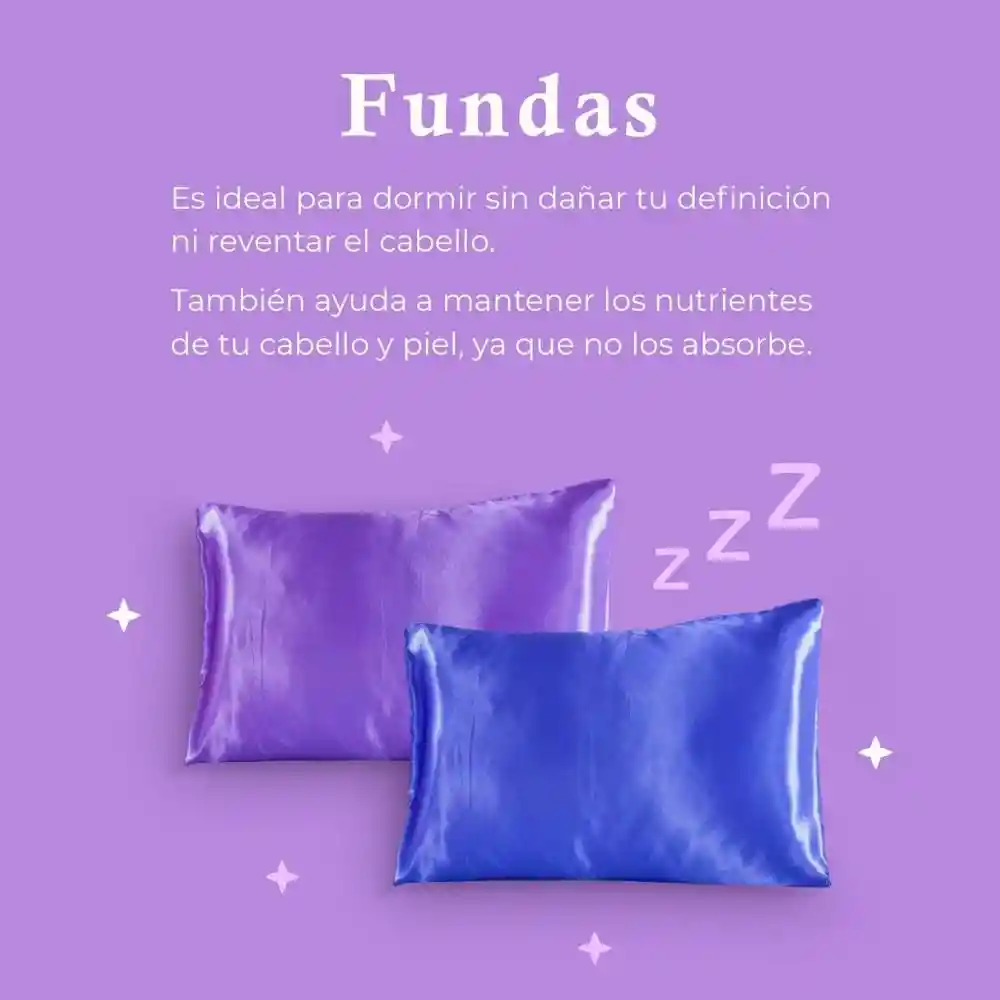 Funda De Almohada Satin Colores Surtidos