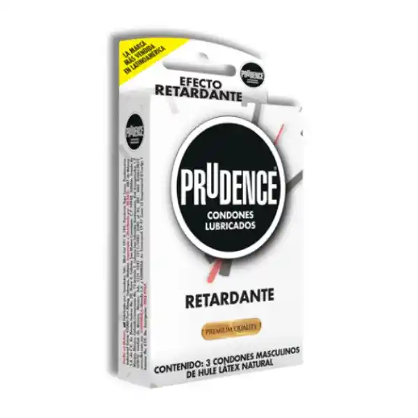 Condones Prudence Efecto Retardante X 3 Unds