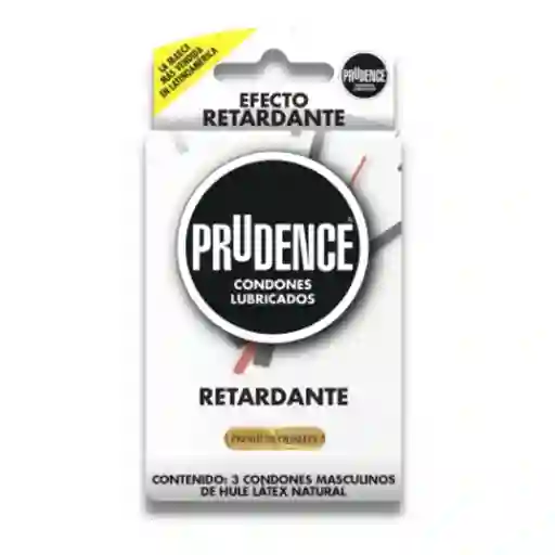 Condones Prudence Efecto Retardante X 3 Unds