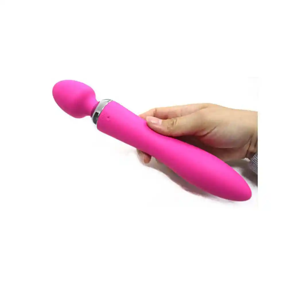 Vibrador Hitachi Jay Doble Estimulación Fucsia Wand