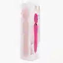 Vibrador Hitachi Jay Doble Estimulación Fucsia Wand