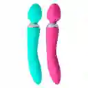 Vibrador Hitachi Jay Doble Estimulación Fucsia Wand